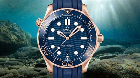 omega seamaster 101042|Seamaster Diver 300M 42 mm, Sedna™ gold on rubber strap.